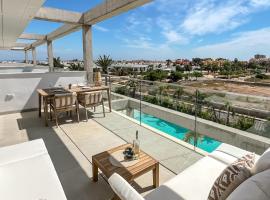La Luz de Cristal spacious and comfortable new-build apartment with large terrace, Hotel in Mar de Cristal