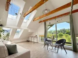 Deerwood-Sky Attic with Bled Castle View-NO KITCHEN