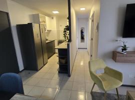 Hermoso dep céntrico- cercano a centros comerciales-restaurantes,cuenta con wifi-parking-calefacción AC, aparthotel v destinaci Rancagua