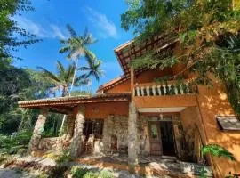 Casa Itamambuca natureza surf - churrasqueira garagem