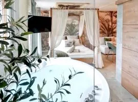 Jardin d'Eden : Sauna, Balneo & Jardin privatif
