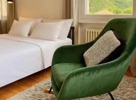 VILLAREJA - Panorama Penthouse Suite mit Blick auf die Dolomiten