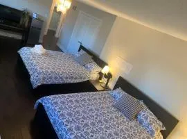 Master bedroom suite on the 2nd floor, city center