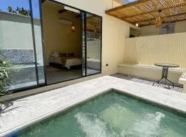 Cabaña Privada con Jacuzzi en la Hacienda Nápoles