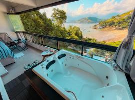 Loft luxo &agrave; beira-mar com hidromassagem, hotel em Angra dos Reis