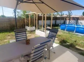 Villa 3 Ch climatisée avec piscine & jacuzzi, parking privé, centre à pied