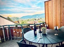 Herbst Deal -20 Prozent, Balkon mit Schwarzwaldblick, Hunde frei, Tischfußball, familienfreundlich