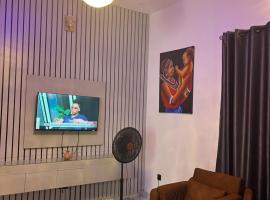 1-Bed Modern Apartment in Ikeja, Lagos, hotel v destinaci Iseri
