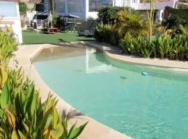 Finca Maradentro - private pool and jacuzzi with ocean view