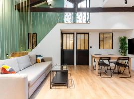 Loft Spacieux pour 10 personnes avec Terrasse、ニースのコテージ
