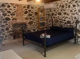 Traditional stone house in Mytilene
