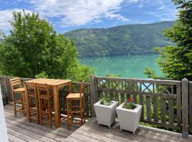 Seealm, arrendamento de casas no lago em Döbriach