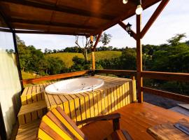 Chale do Mirante, campismo de luxo em Blumenau