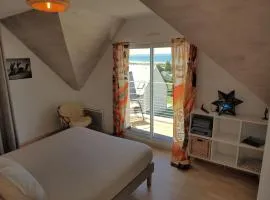 D'une Pointe à l'Autre, Maison avec vue sur mer, à 400 metres de la Plage de Pentrez