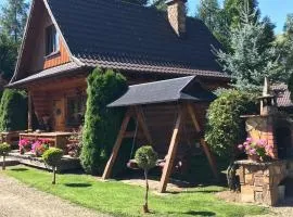 Domek Nad Rozlewiskiem z kominkiem