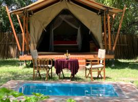 Keremasi Camp Lake Natron, luxusní stan v destinaci Mtowabaga
