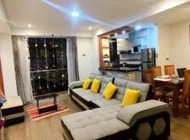 departamento con vista a la ciudad