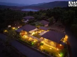 StayVista at Hearth & Haven with lawn, BBQ