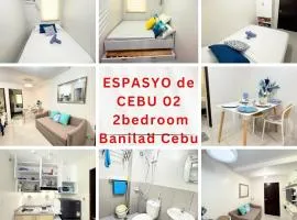 Espasyo de Cebu TWO Bedroom NEAR Oakridge Banilad Cebu City