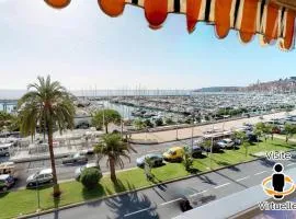Studio rénové face mer avec terrasse, clim, wifi et proche commodités à Menton - FR-1-196-167