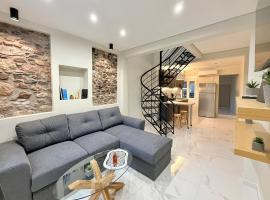 Cozy Mytilene Downtown, acomoda&ccedil;&atilde;o com cozinha em Mitilene