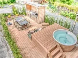 Sauna Bain Nordique Cinéma Vue Montange