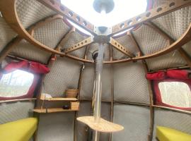 Trädbollen, luxury tent in Herräng