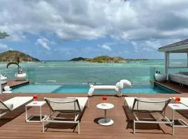 Villa luxe private beach, hot pool, gym