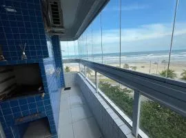 Apto Varanda Gourmet, Vista Mar, Churrasqueira- wi fi 2 Tvs