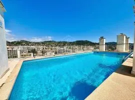 Le Beauséjour, studio with pool, parking, air conditioning