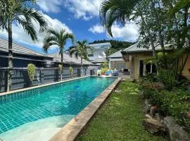 V198 Quiet 2BR Villa with Garden & Private Pool