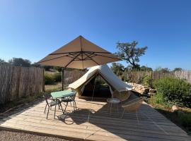 Le Tipi, tenda de luxo em Lecci