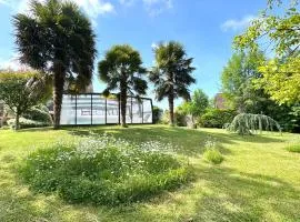 Maison de charme piscine couverte chauffée