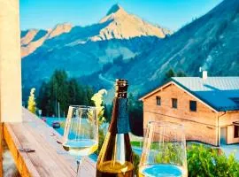 Sonniges Bergblick-Appartement