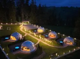 Mountain Glamp Zakopane - Jacuzzi - Widok na Góry