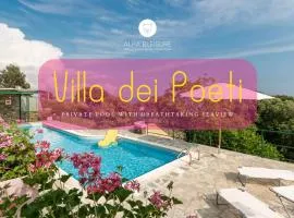 "Villa dei Poeti" private pool and breathtaking sea view