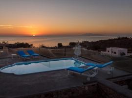 Queen of Santorini, ubytování v soukromí na pláži v destinaci Karterados