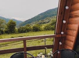 Cottage Tvishi Chalet, hotel com piscina em Tvishi