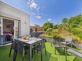 Piscine chauffée, plage à 700m, maison pour 6, hotel i Pléneuf-Val-André