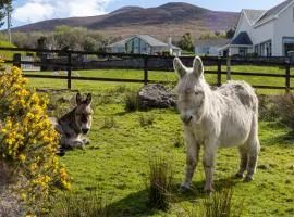 Castle View House Private 7BR Sleeps 12 - Mountain & Sea Views - 5 min walk to Glenbeigh Village - 10 min drive to Rossbeigh Beach & Dooks Golf Course