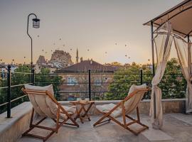 Mayda Cappadocia, hotel com banheiras de hidromassagem em &Uuml;&ccedil;hisar