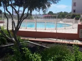Studio Grau du Roi avec piscine