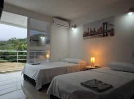 Suite Privada, Aire Acondicionado, Balcon y Piscina, ubytování v soukromí v destinaci Villeta