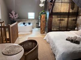 La 104 Zen Suite romantique dans maison r&eacute;serv&eacute;e aux h&ocirc;tes, love hotel a Saint-Omer