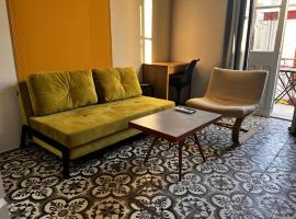 Apartment Studio 5, camera con cucina a Mytilini