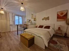 Studio Intime & Chaleureux - Terrasse privative - Lyon Sud