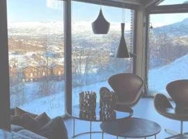 Lekker Designhytte med panorama utsikt, Hotel in Hovden