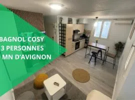 Bagnol Cosy- 3 personnes - 30 minutes Avignon