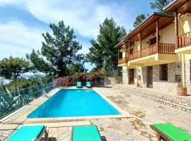 Villa with sea views in Faralya