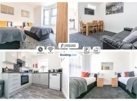 3BR House in Warrington Ideal for Contractors & Work Stays with Free WiFi and Free Street Parking